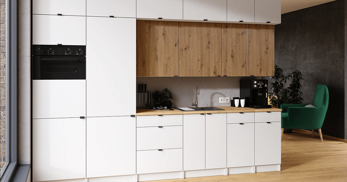 Biały blat w kuchni – matowy czy na połysk? Zobacz praktyczne porównanie