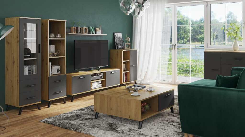 meblościanka brązowa