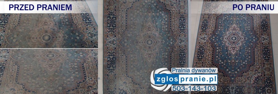 pranie dywanów
